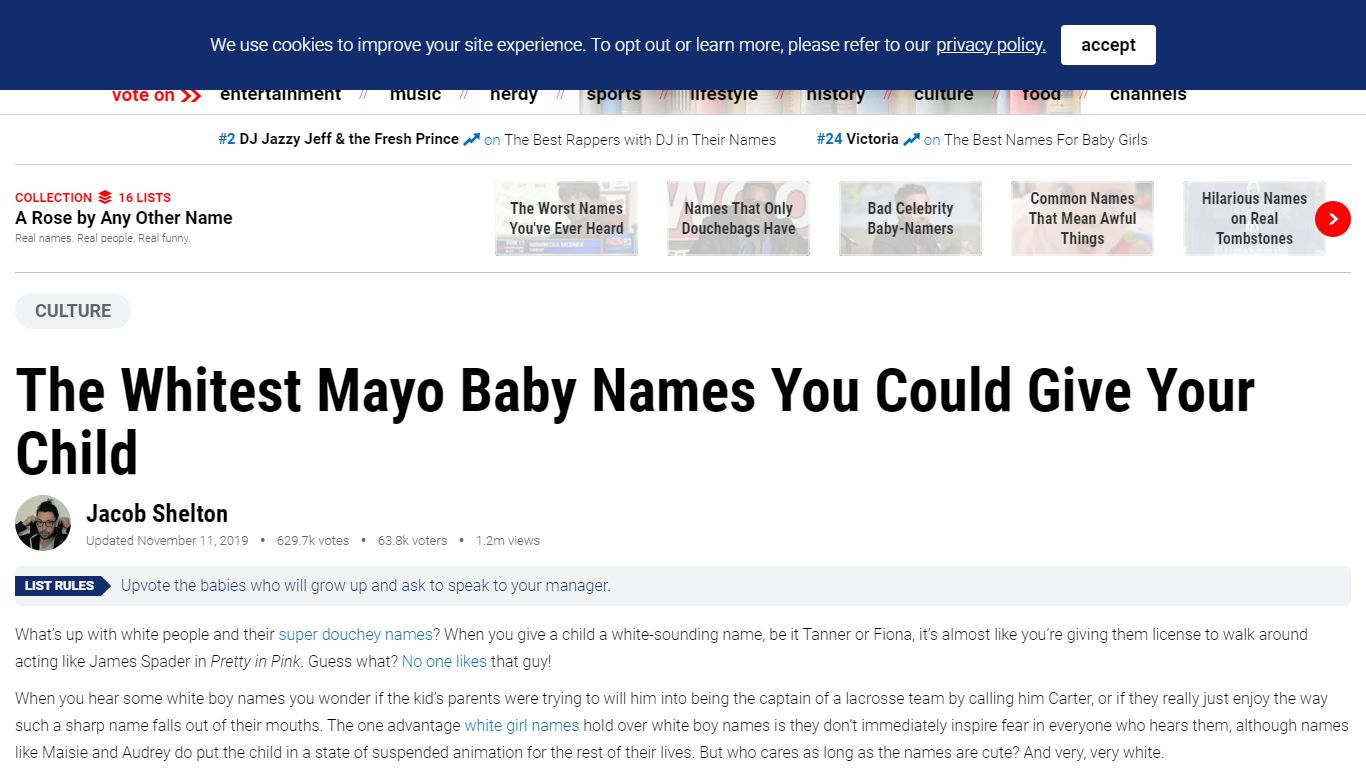 The 30+ Whitest Baby Names Ever - Ranker