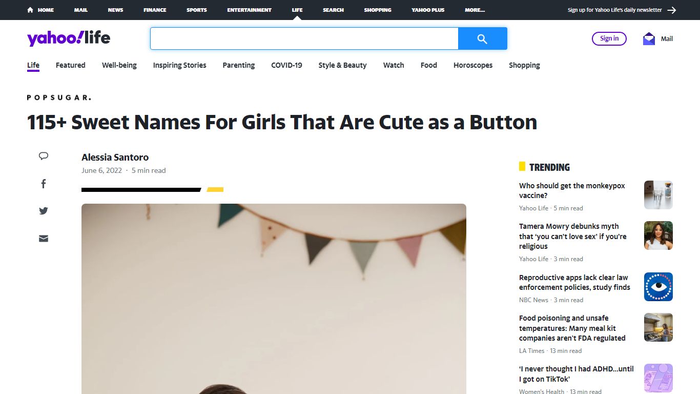 115+ Sweet Names For Girls That Are Cute as a Button - Yahoo!